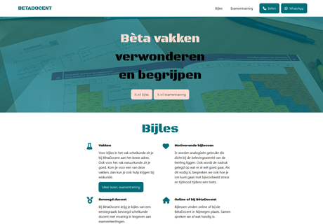 BetaDocent website