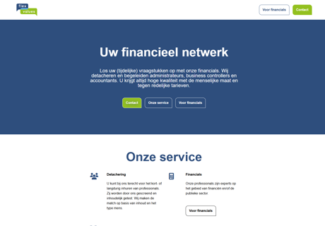 Flex Values website