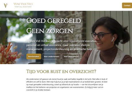 Veni Vidi Vici Website
